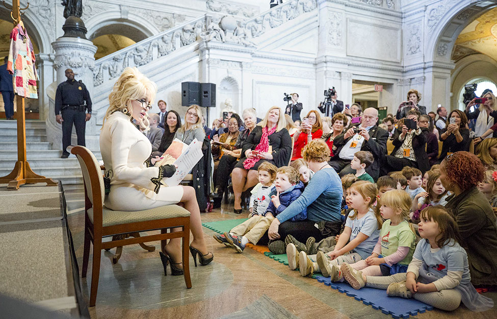 Dolly Parton at the Library of Congress